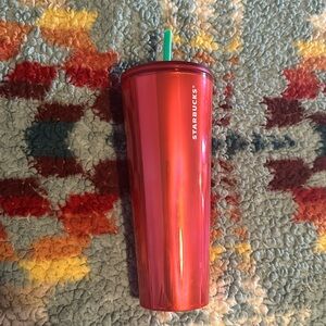 Watermelon Starbucks tumbler